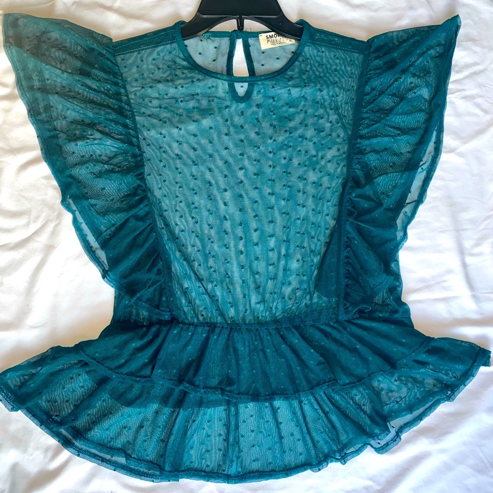 Turquoise Top